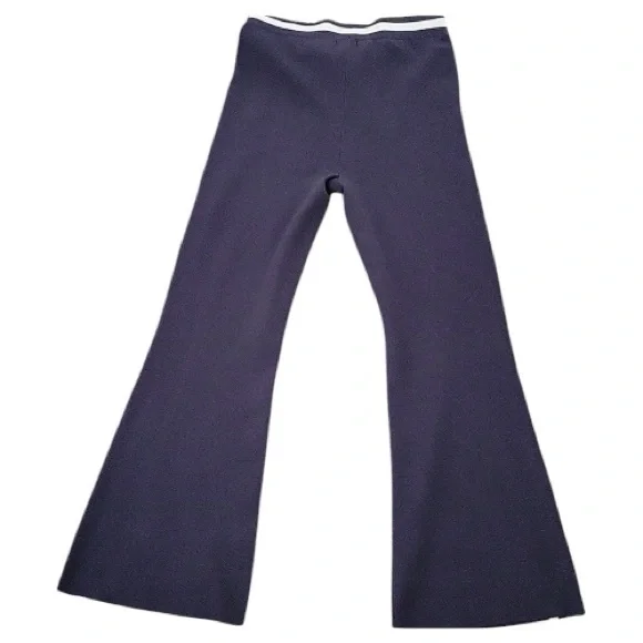 Women's High-Rise Sweater Track Pants - Future Collective, Size: Medium - Picture 4 of 5